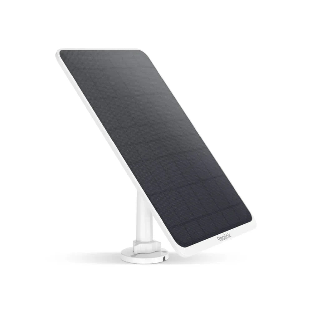 Reolink Solar Panel 3 (White): 12V Sustainable Power Solution - Reolinkstore