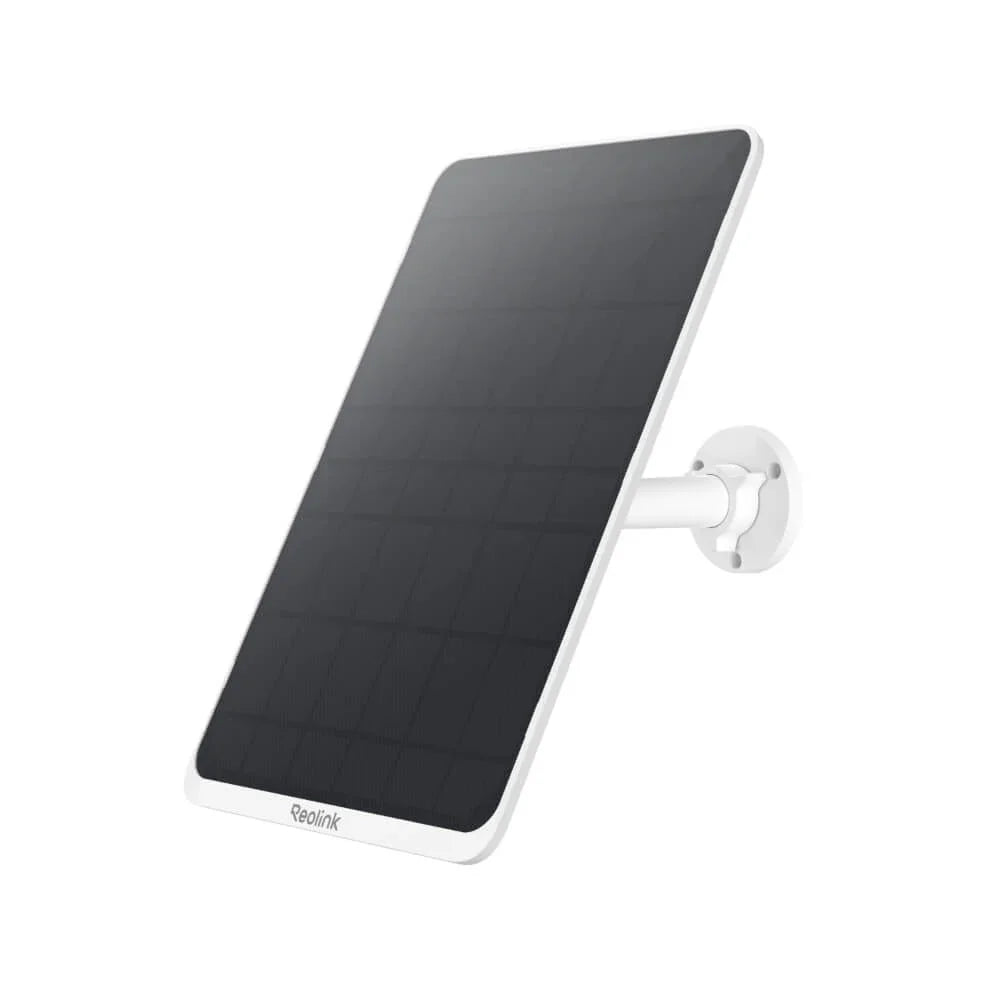 Reolink Solar Panel 3 (White): 12V Sustainable Power Solution - Reolinkstore