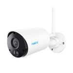 Reolink Argus Eco: WiFi Outdoor Battery/Solar-Powered Security Camera - White - Reolinkstore