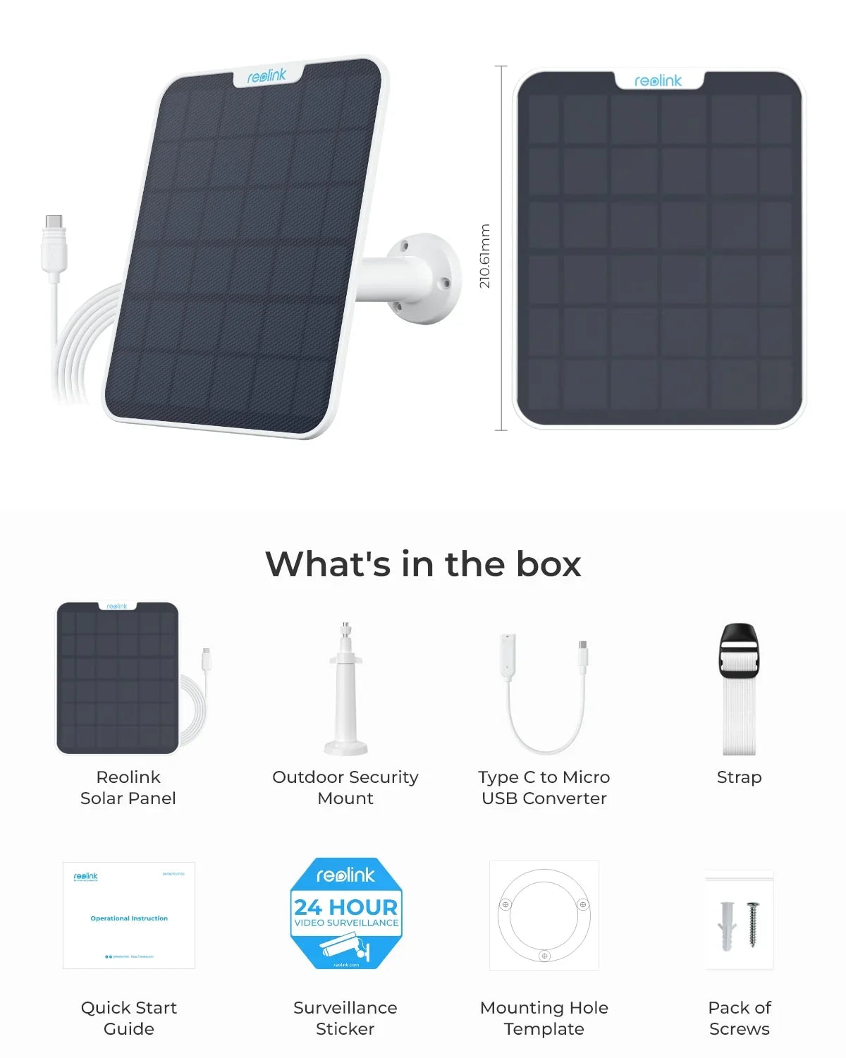 Reolink Solar Panel 2 (White): Your Sustainable Power Solution - Reolinkstore