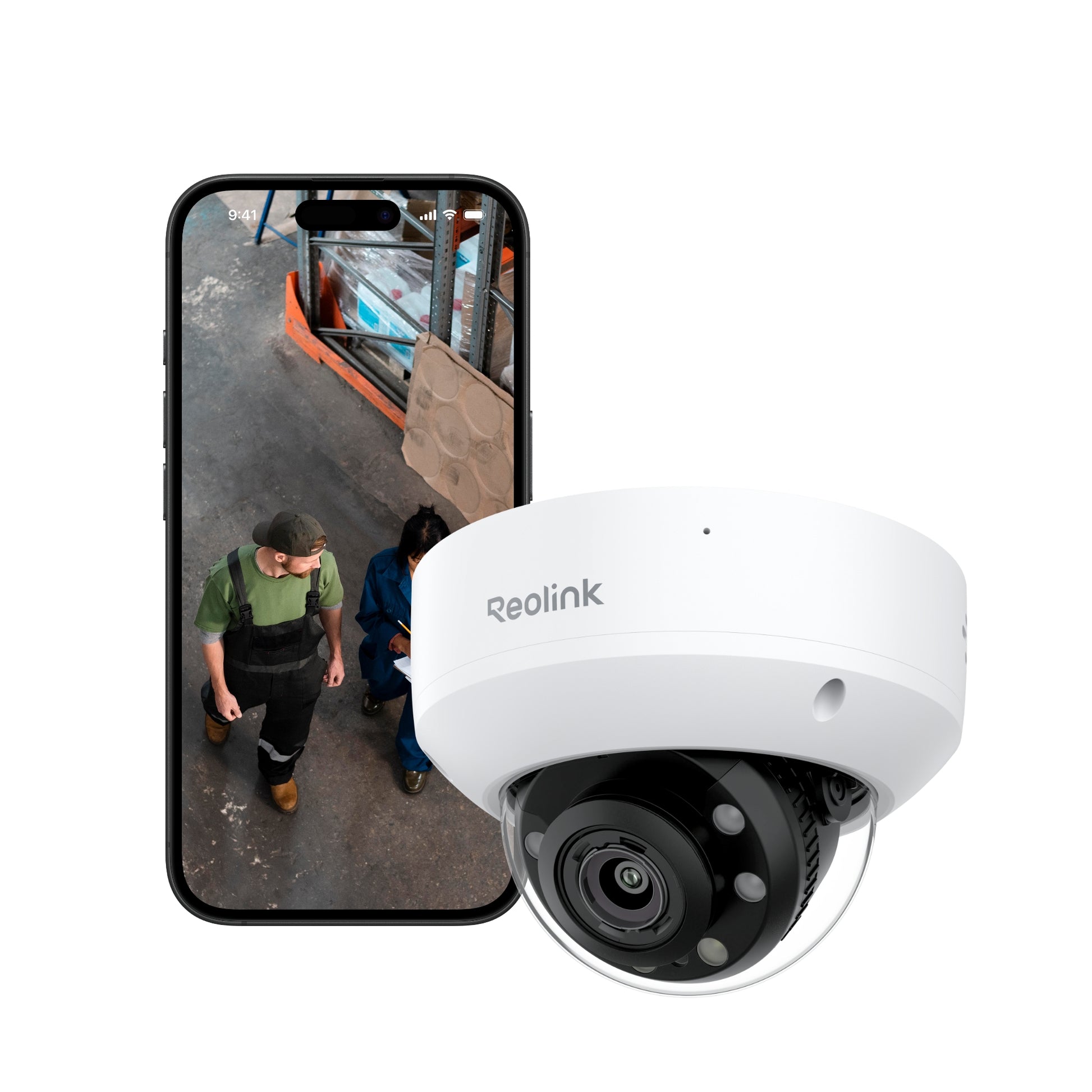 Reolink RP-PCV8MZ 8MP 4K IK10 Vandal-Proof PoE Dome Camera with 5X Optical Zoom