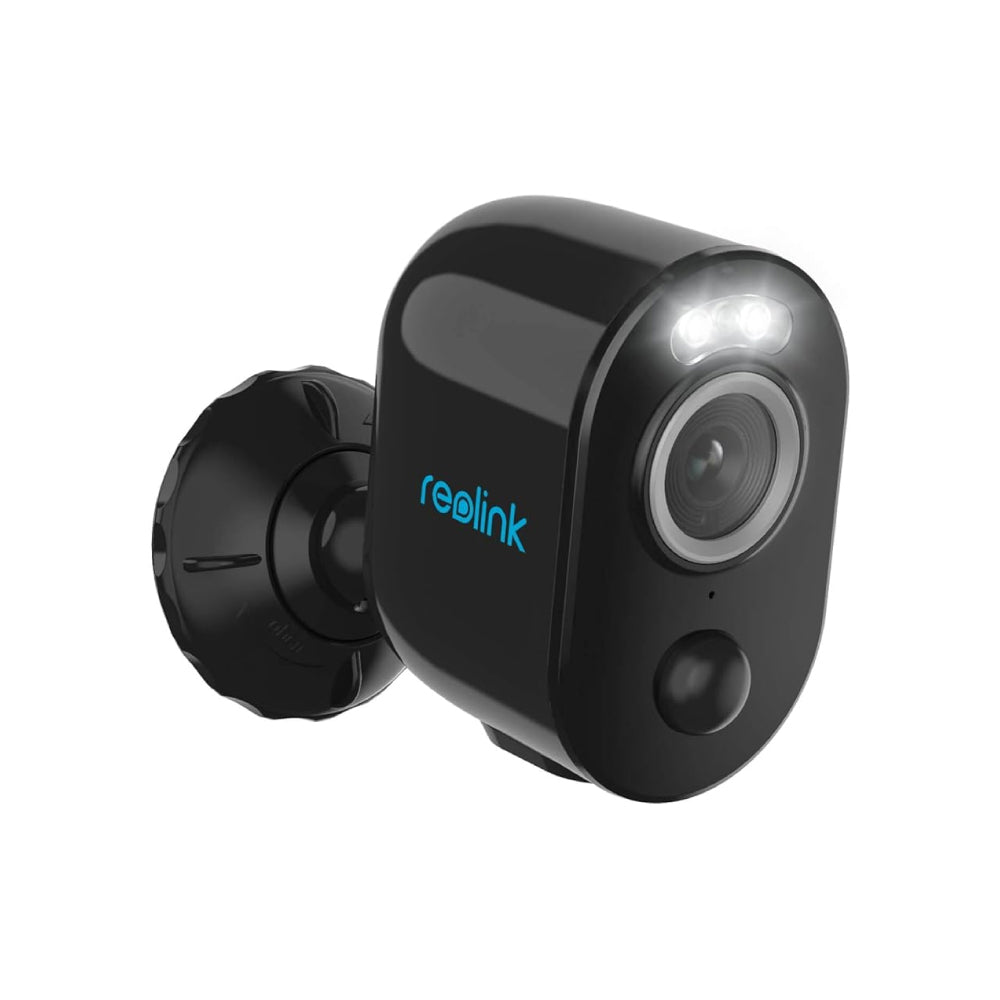 Reolink Argus 3 Pro: 4MP 2K Spotlight Battery WiFi Security Camera - Black