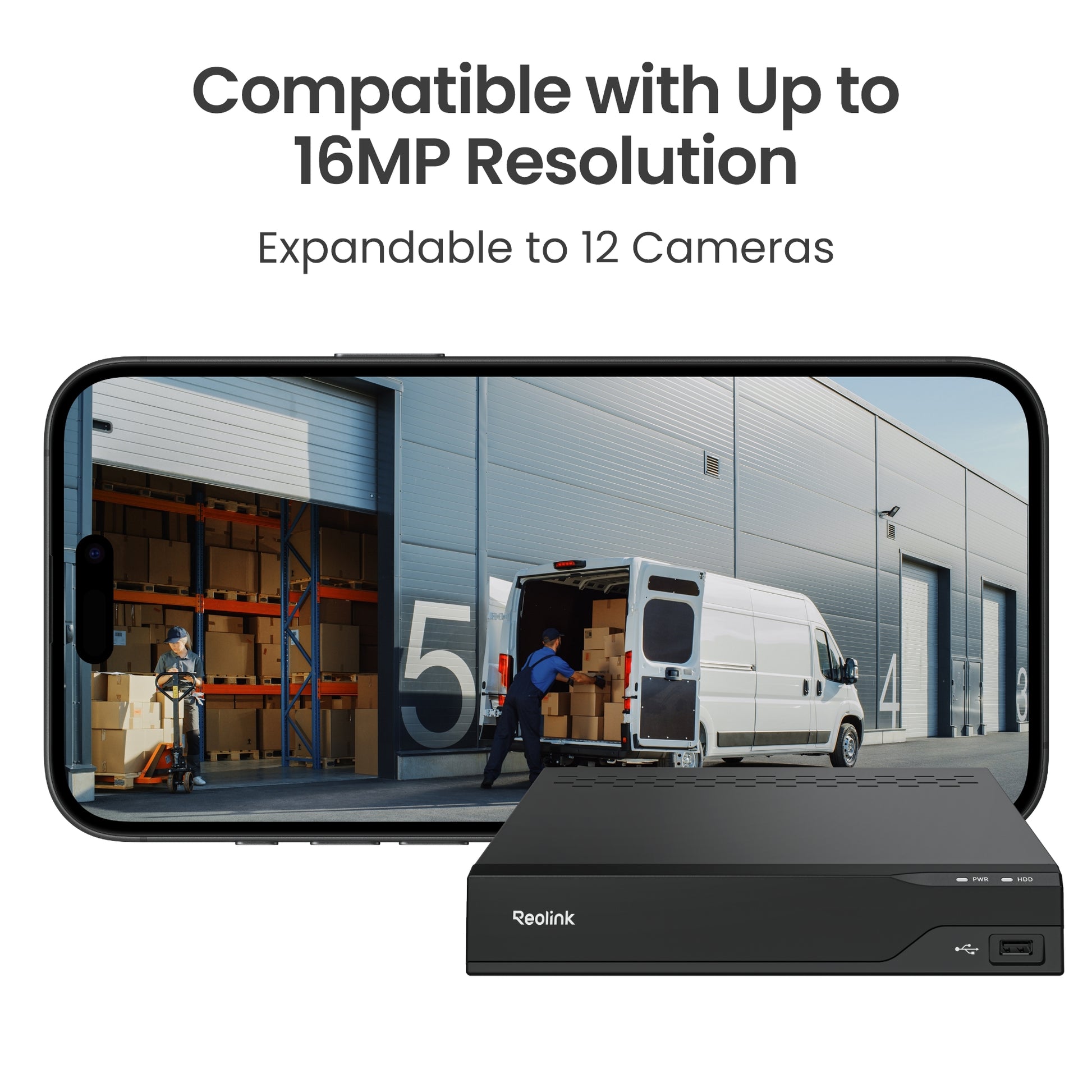 Reolink PN8-NHD 8-Channel PoE NVR for 24/7 Continuous Recording