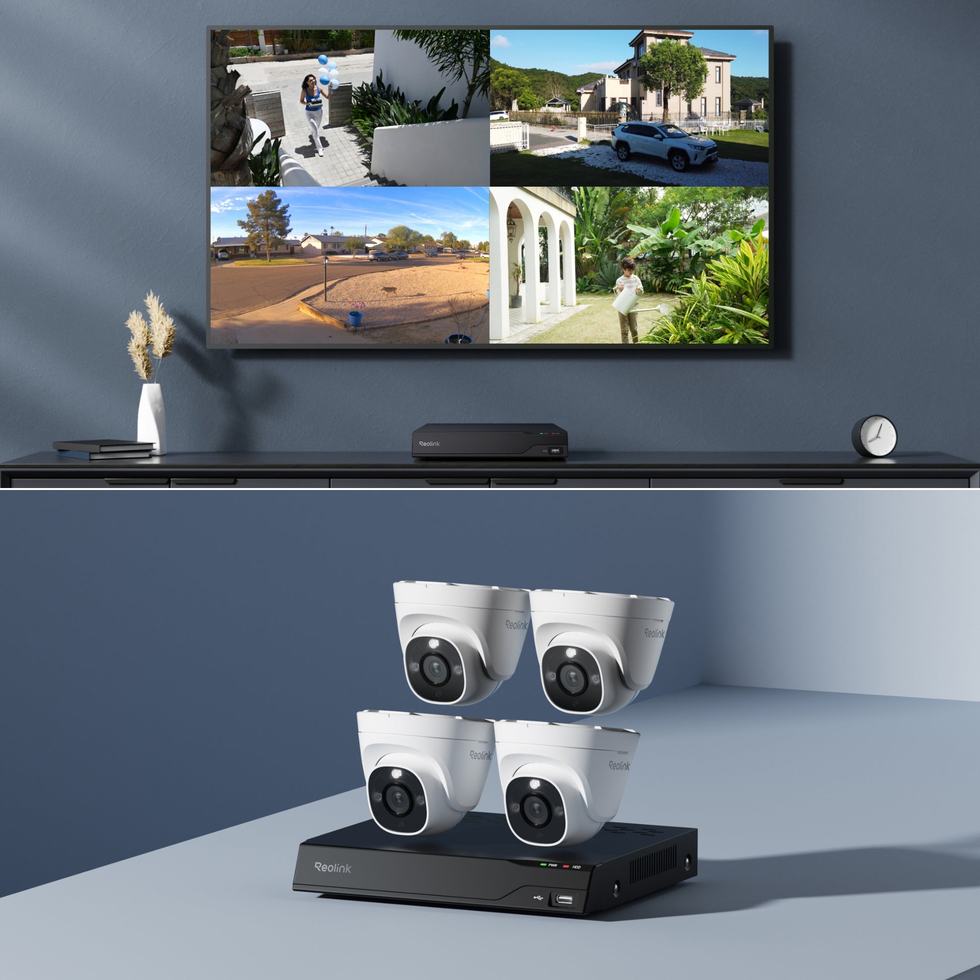 Reolink NVS8-8MD4 : Intelligent 8MP 4K UHD Security Camera Kit for Complete Surveillance