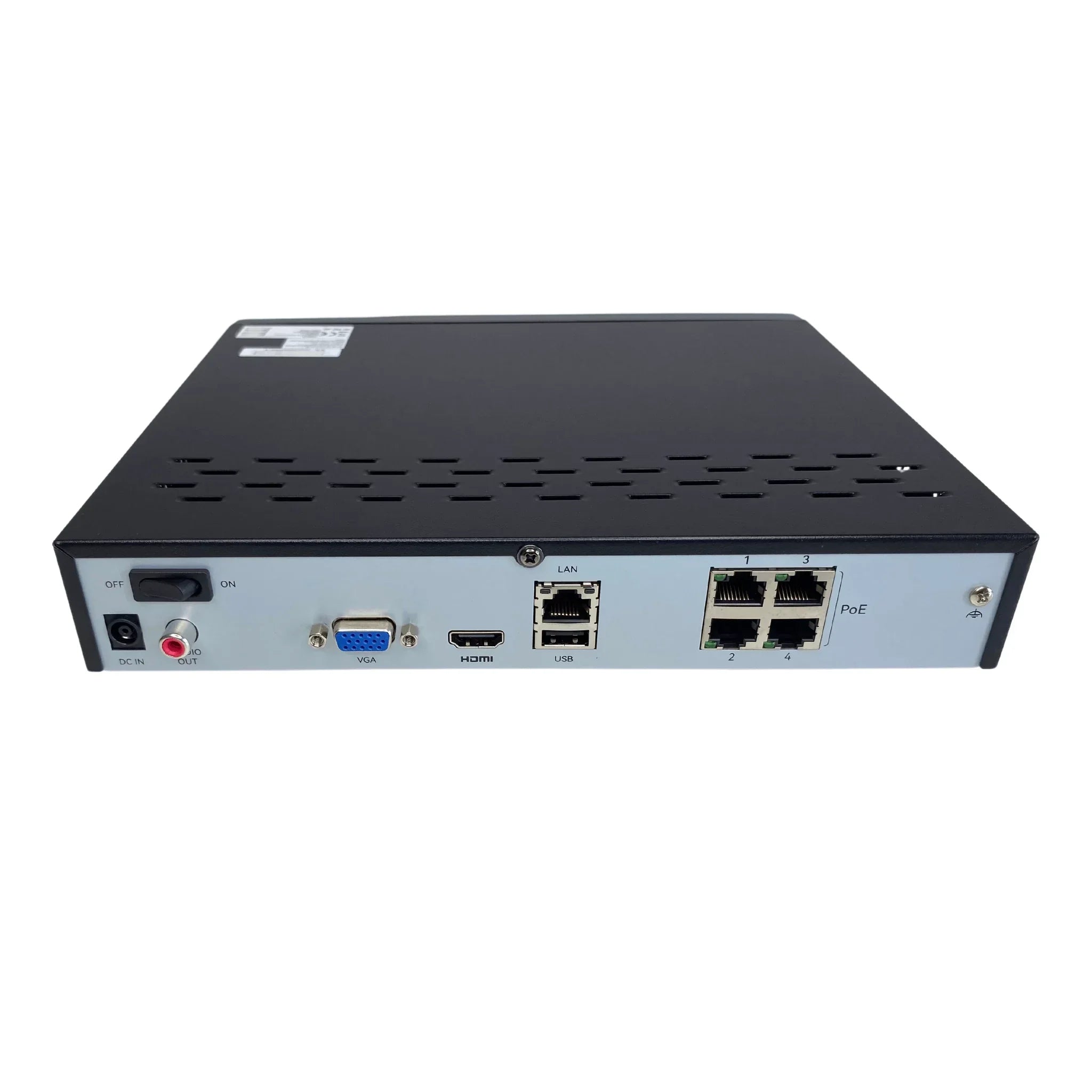 Reolink NVS4: 4-Channel PoE NVR for 24/7 Continuous Recording