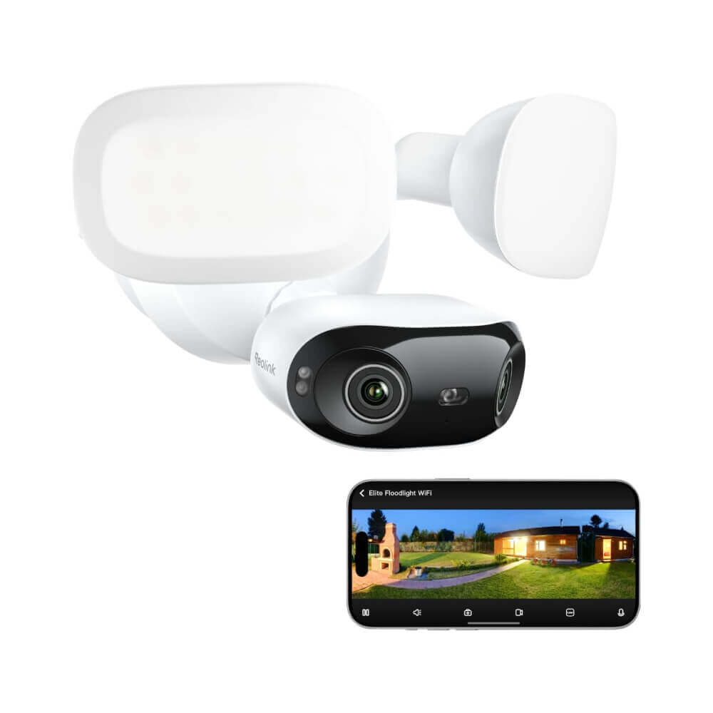 Reolink Elite Floodlight WiFi: 4K 180° Wi-Fi 6 dual-lens security camera
