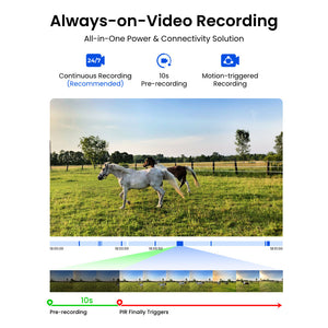 Reolink Trackmix LTE Plus 2 with Solar Panel: 4G Dual-Lens Battery Security Camera