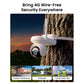 Reolink Altas Go PT: 2K 4G LTE 360° PT Battery/Solar Security Camera