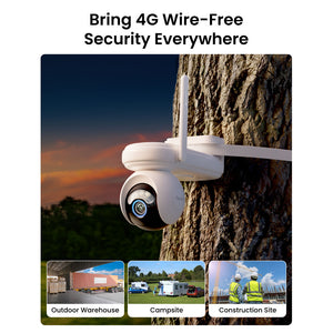 Reolink Altas Go PT: 2K 4G LTE 360° PT Battery/Solar Security Camera