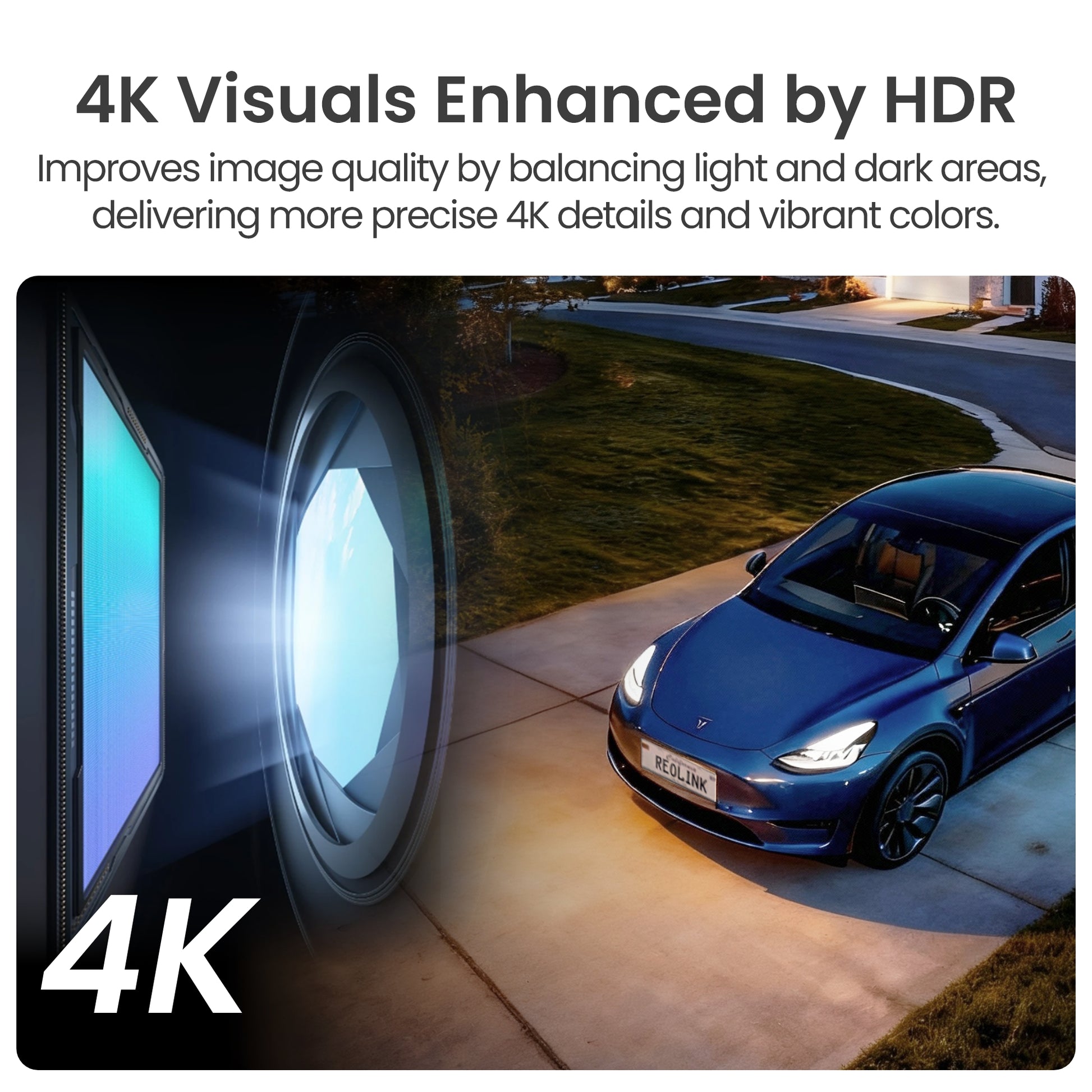 Reolink RP-PCB8MX 8MP 4K PoE Bullet Camera with ColorX Night Vision