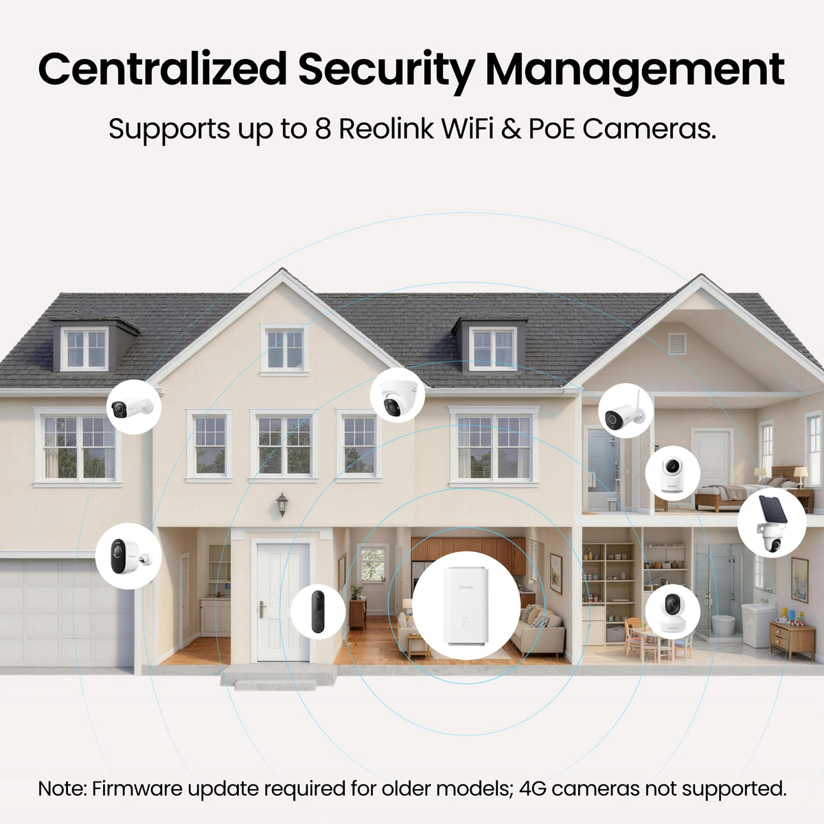 Reolink Home Hub 2: Wireless Security Center with AI Video Search