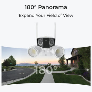Reolink Duo Floodlight: 4K 8MP 180° Panoramic Wi-Fi Camera - Reolinkstore