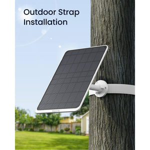 Reolink Solar Panel 3 (White): 12V Sustainable Power Solution - Reolinkstore