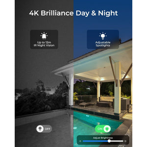 Reolink E1 Outdoor SE PoE: 4K 8MP Auto-Tracking PoE IP Camera 
