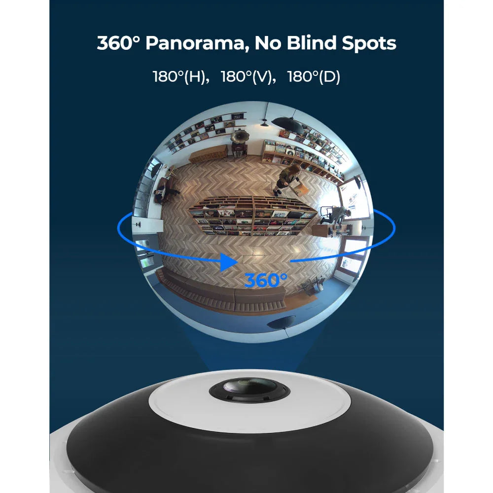 Reolink FE-W-W: 6MP WiFi 360° Panoramic Fisheye Camera