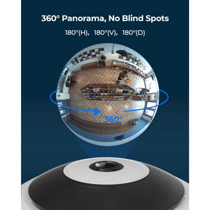 Reolink FE-W-W: 6MP WiFi 360° Panoramic Fisheye Camera - Reolinkstore