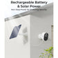 Reolink Argus 3E : Time Lapse 3MP Wireless Solar/Battery Powered Security Camera with Smart Detection