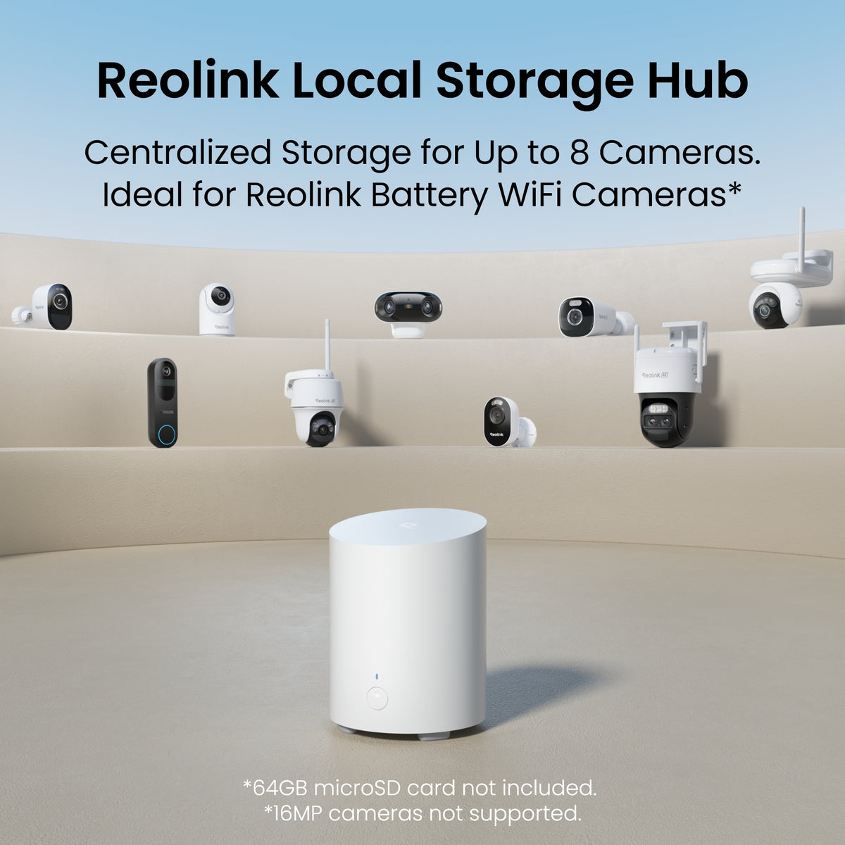 Reolink Home Hub Mini: Wireless Security Center with Centralized Management