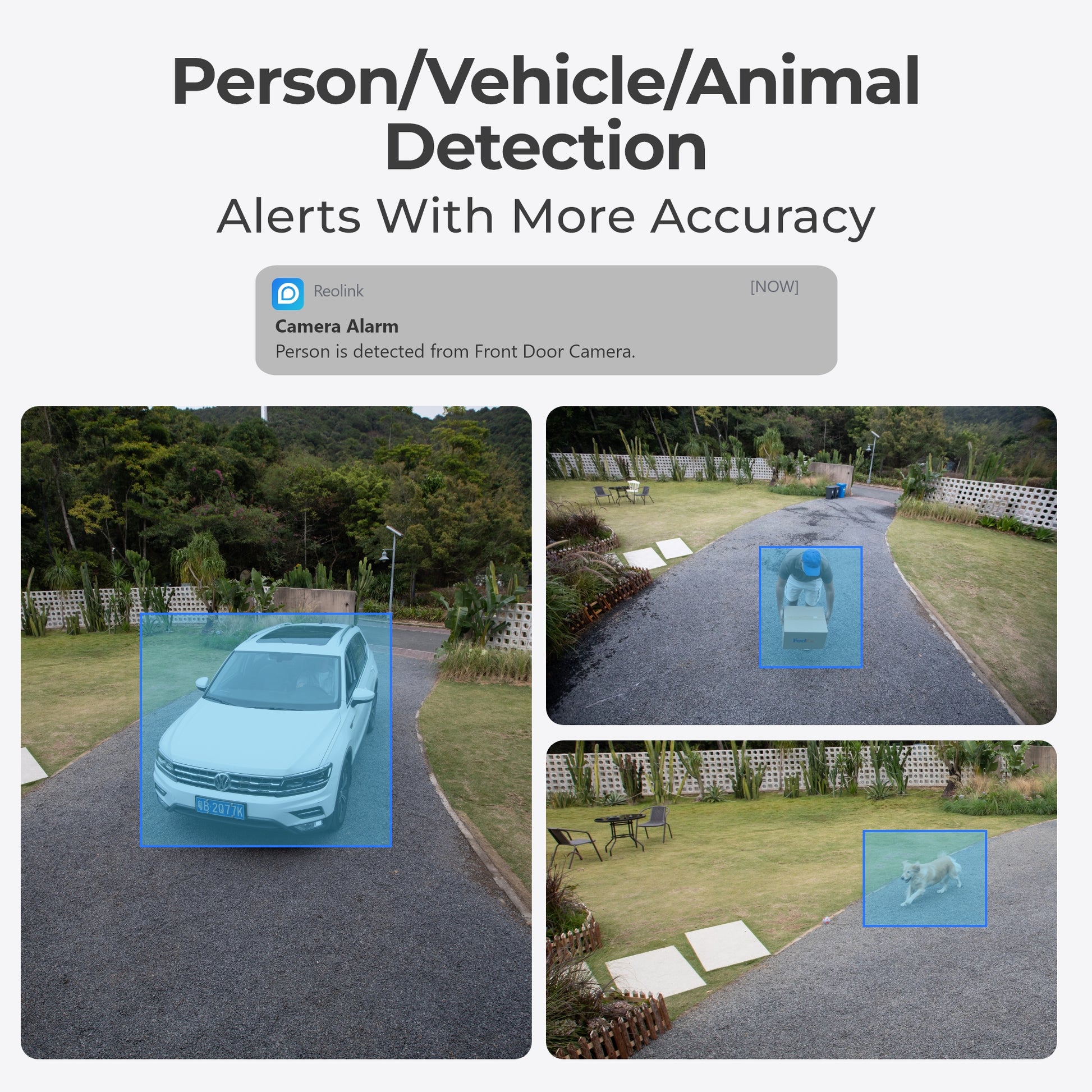 Reolink NVS8-5MD4 : 5MP HD 8-Channel PoE Surveillance System with Smart Detection