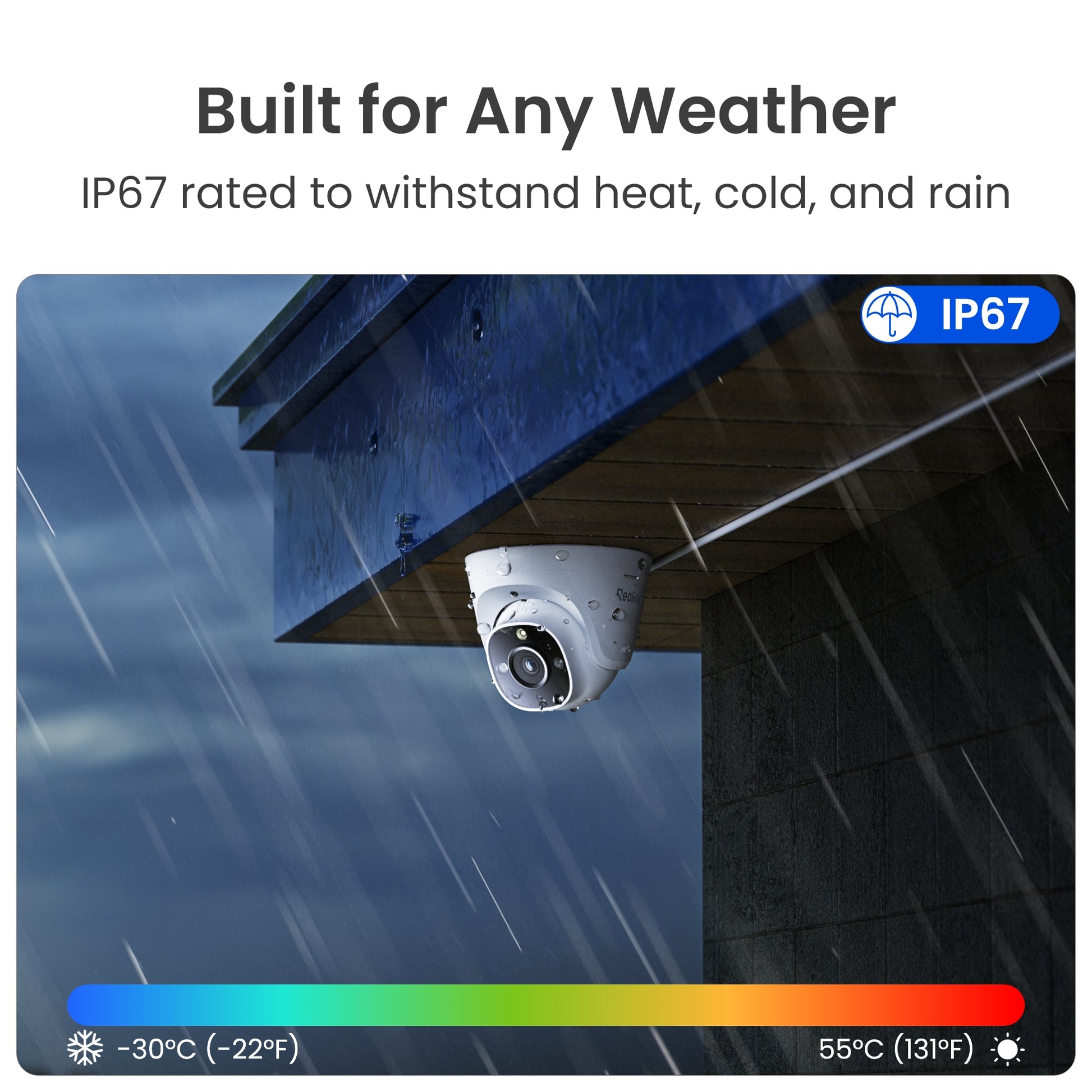 Reolink RP-PCT12M 12MP Ultra HD PoE Camera with Spotlights