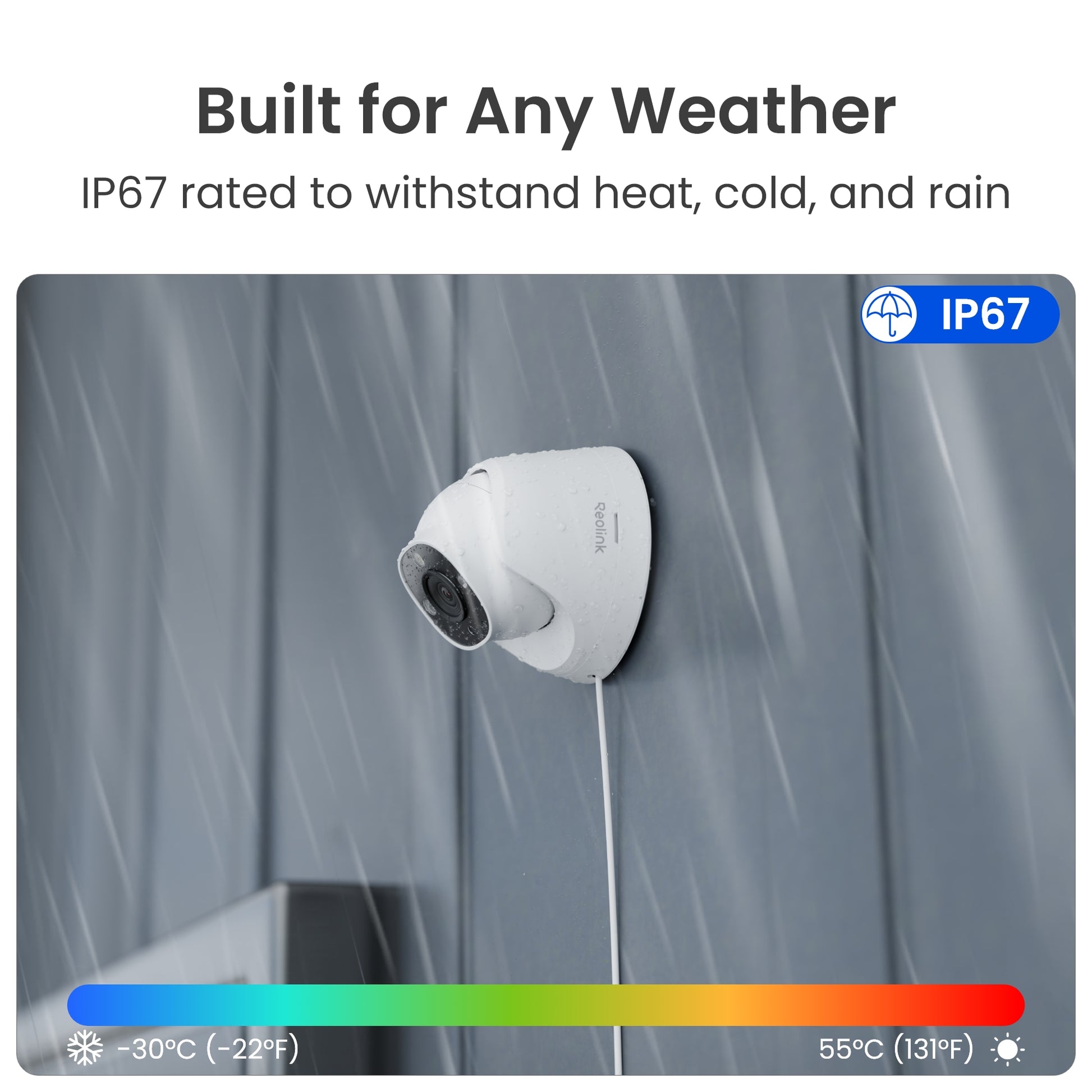 Reolink RP-PCT8M 8MP 4K 125° View PoE Dome Camera