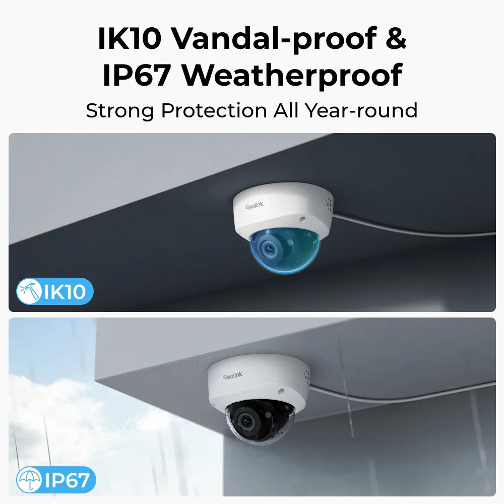 Reolink P327: 5MP IK10 Vandal-Proof PoE Camera
