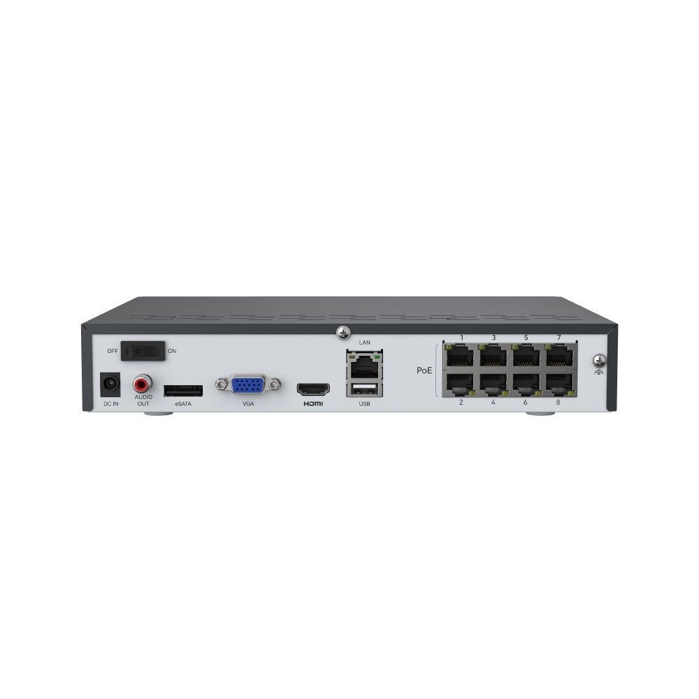 Reolink NVS8-NHD: 8-Channel PoE NVR for 24/7 Reliable Recording