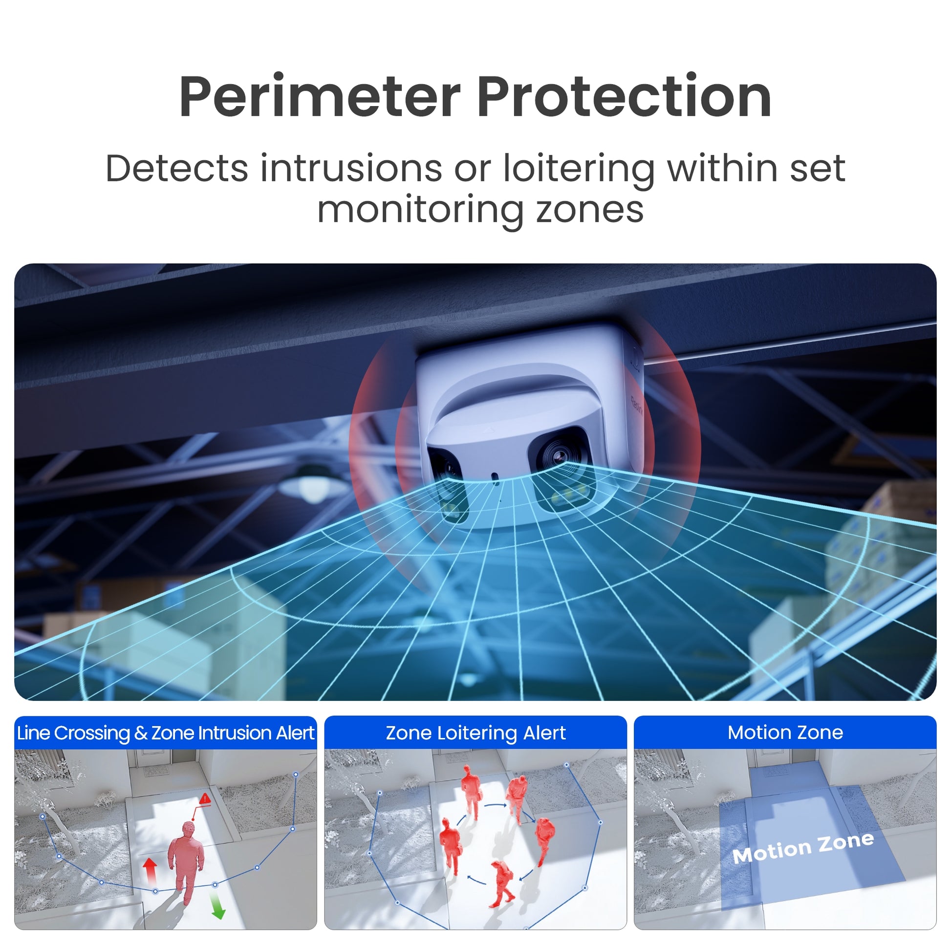 Reolink RP-PCT8MD 8MP 4K PoE Panoramic Dual Lens Camera