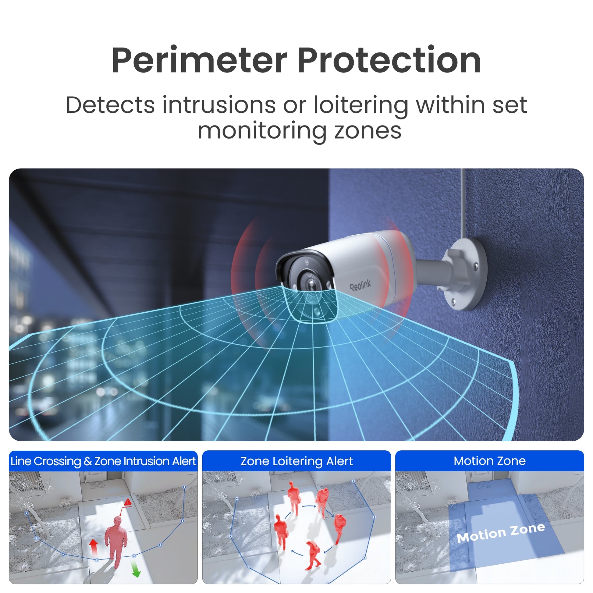 Reolink RP-PCB8M 8MP 4K 125° View PoE Bullet Security Camera