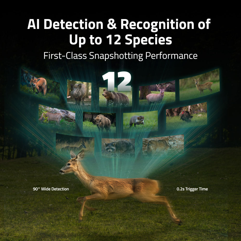 Reolink Camovue Talon Pro: 4K 4G LTE Game and Trail Camera with Live View & Starlight Night Vision