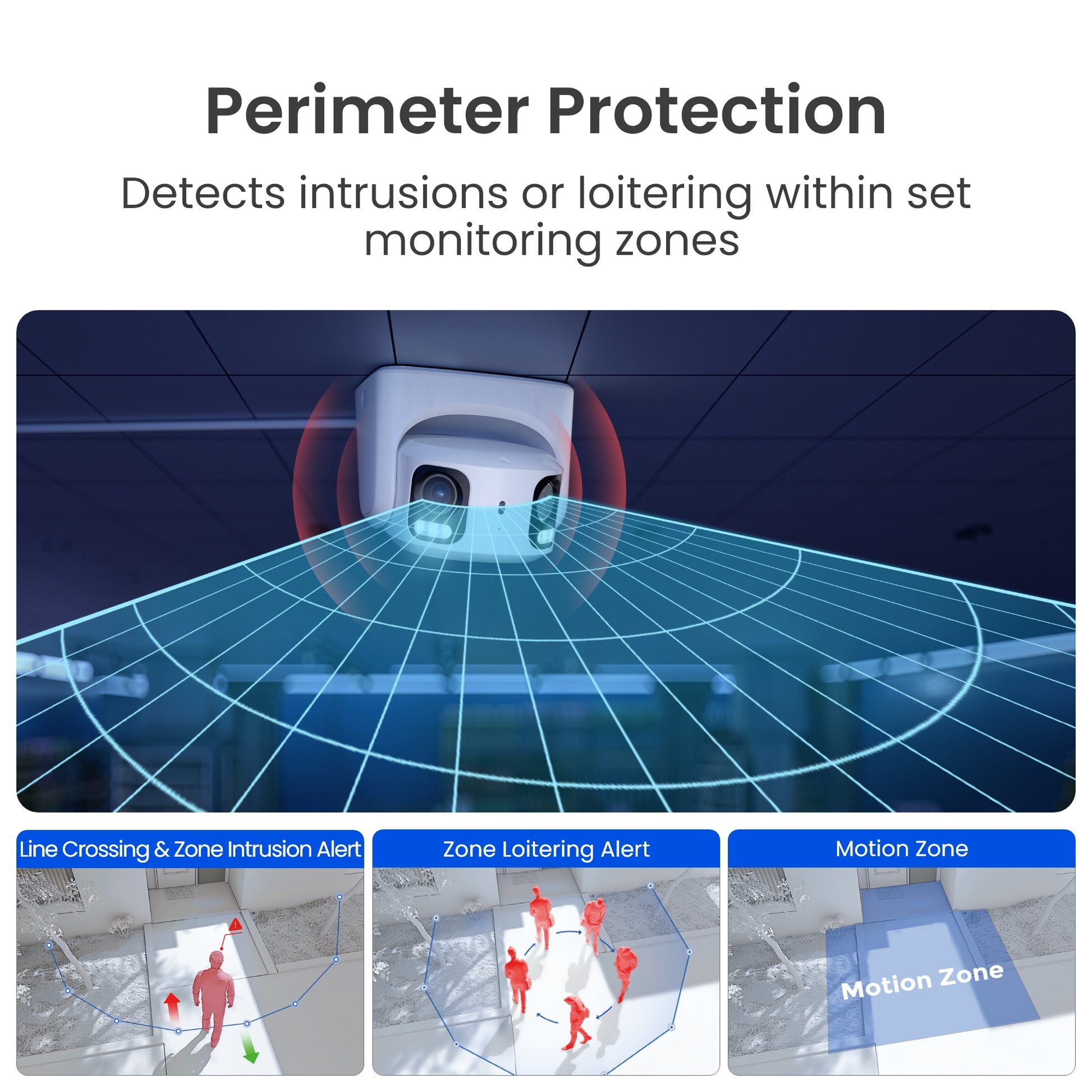 Reolink RP-PCT16MD 16MP Ultra HD PoE Panoramic Dual Lens Camera