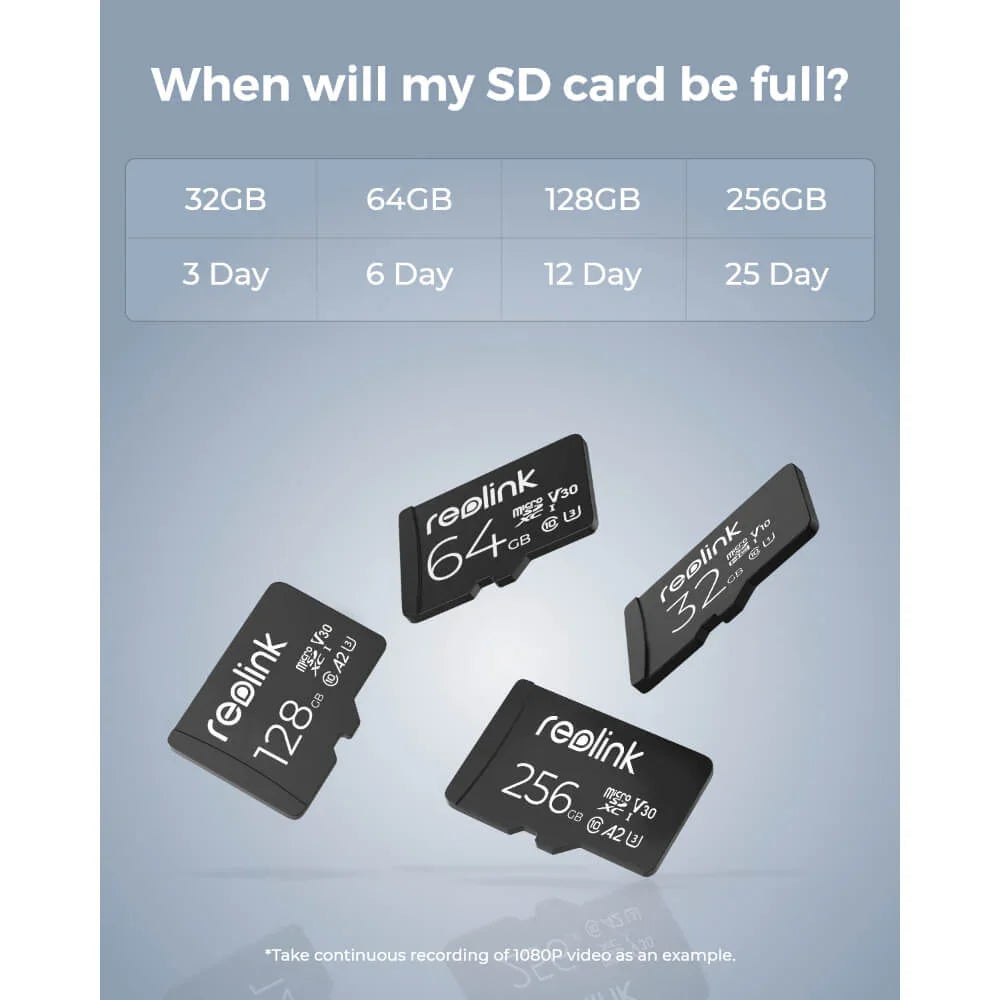 Reolink MicroSD Card - Reolinkstore