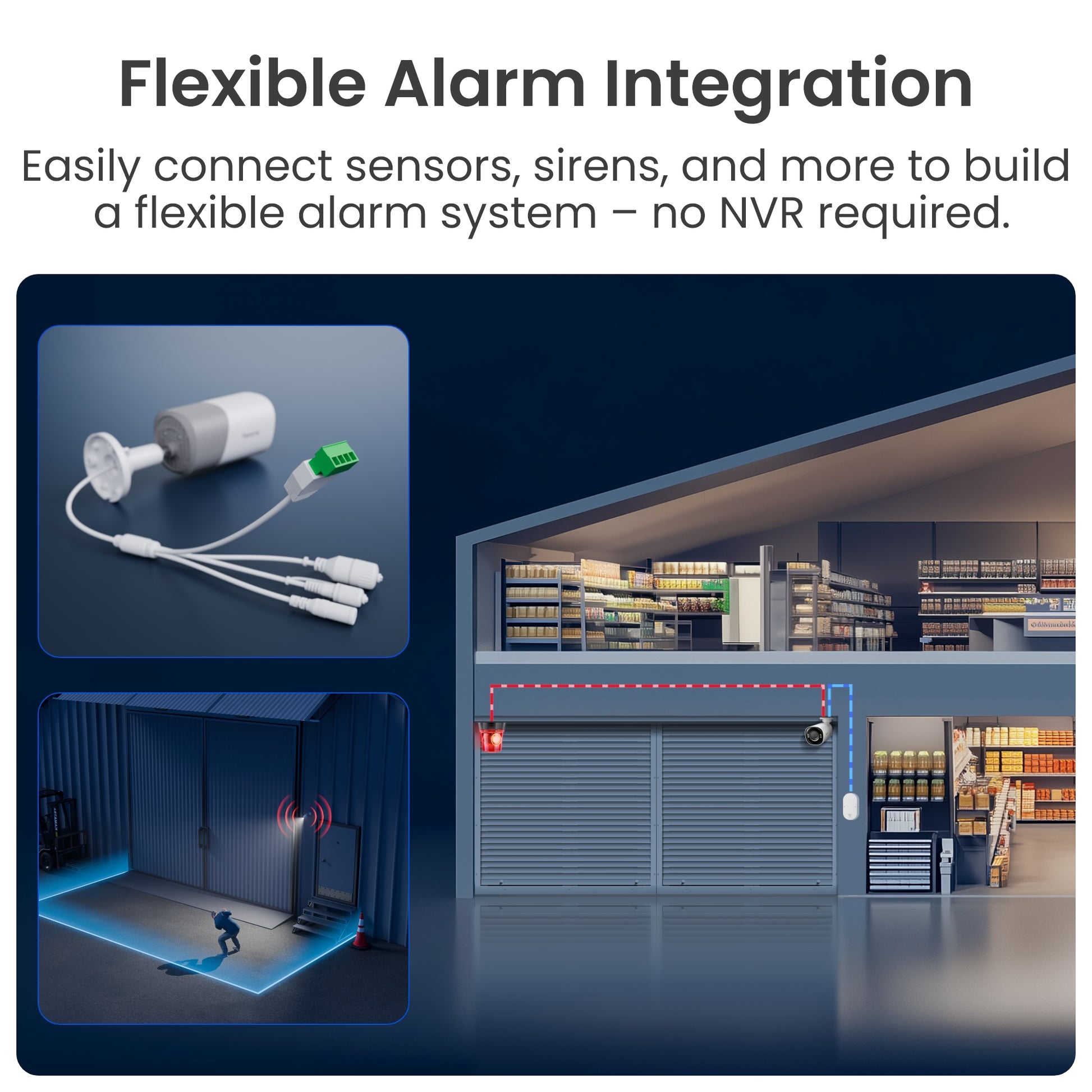 Reolink RP-PCB8MZ 8MP 4K 133° View PoE Bullet Camera with 5× Optical Zoom