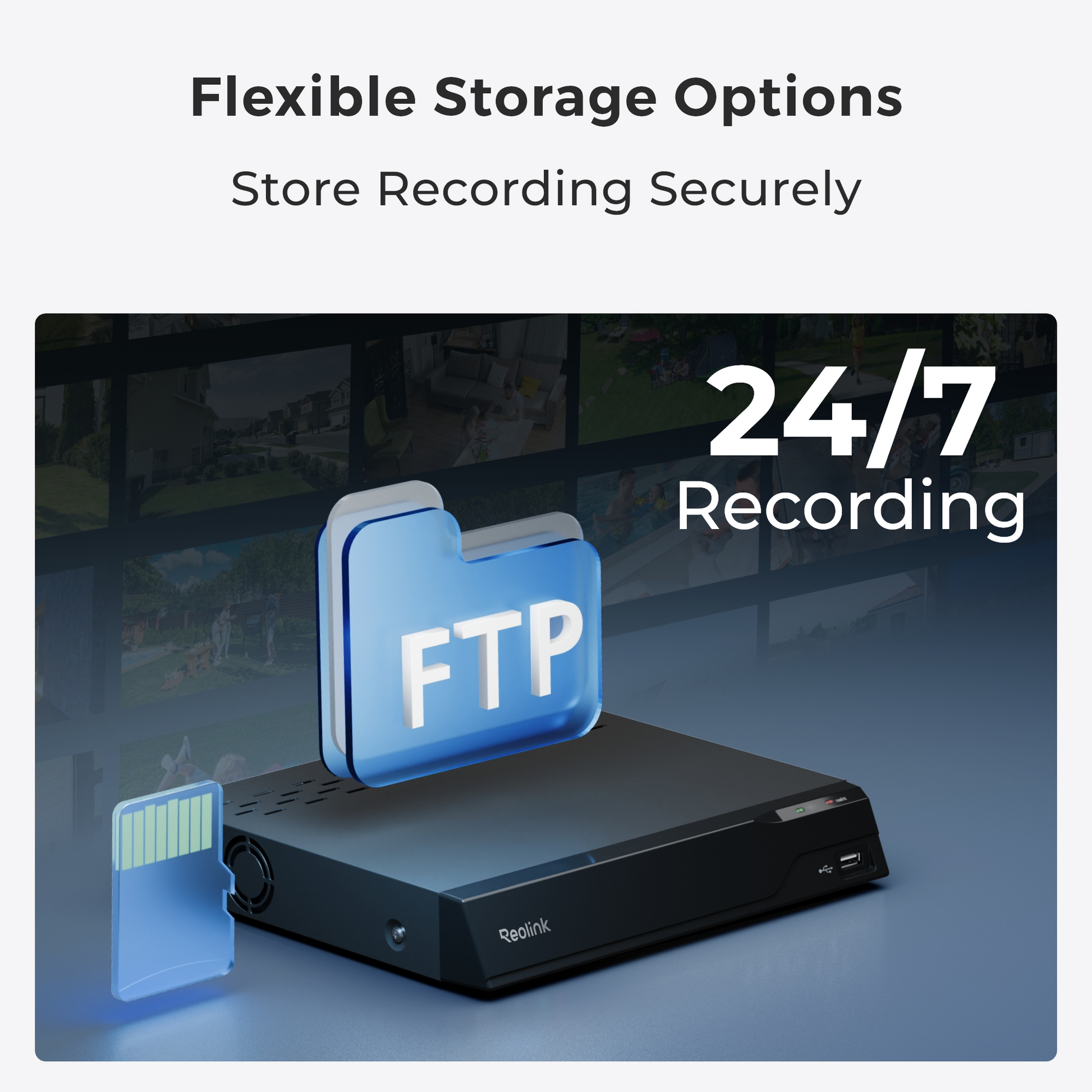 Reolink W430: 4K Ultra HD Smart WiFi 6 Camera with Color Night Vision