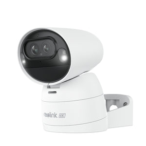 Reolink Argus Track: 4K Dual-Lens Battery Wi-Fi Camera, Auto-Zoom Tracking, Pan/Tilt, 6X Hybrid Zoom