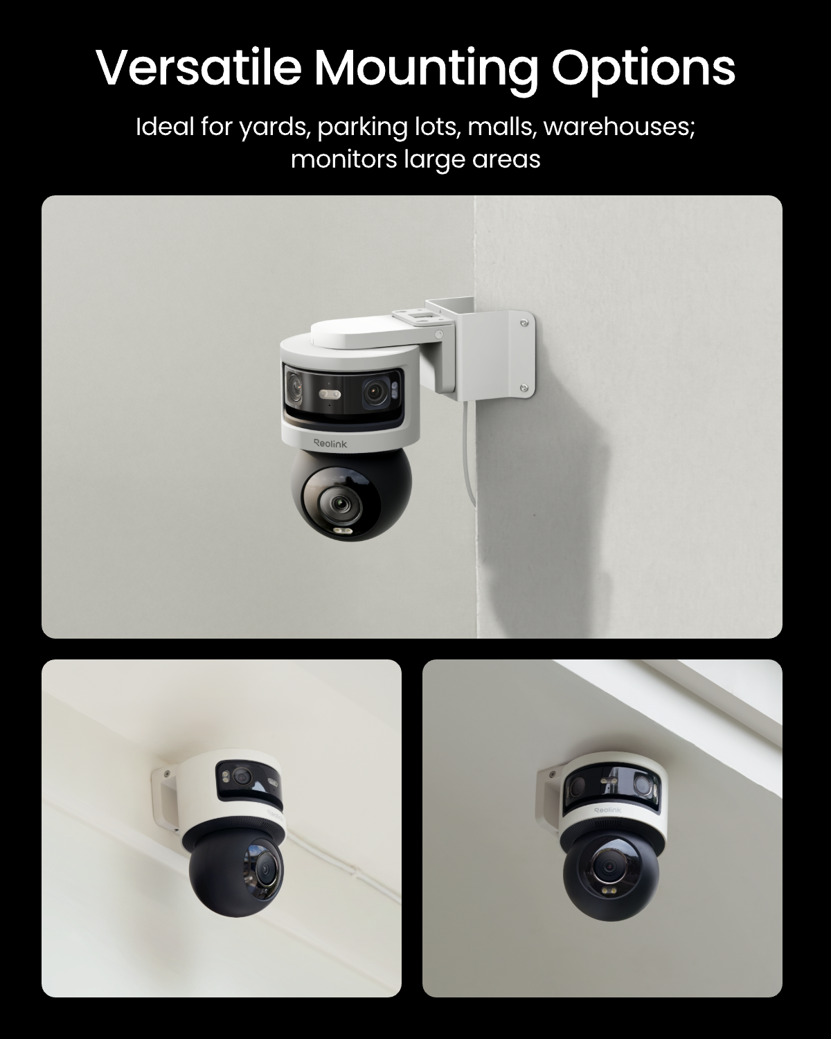 REOLINK OMVI 3i PoE 360° Security Camera with Triple Lens