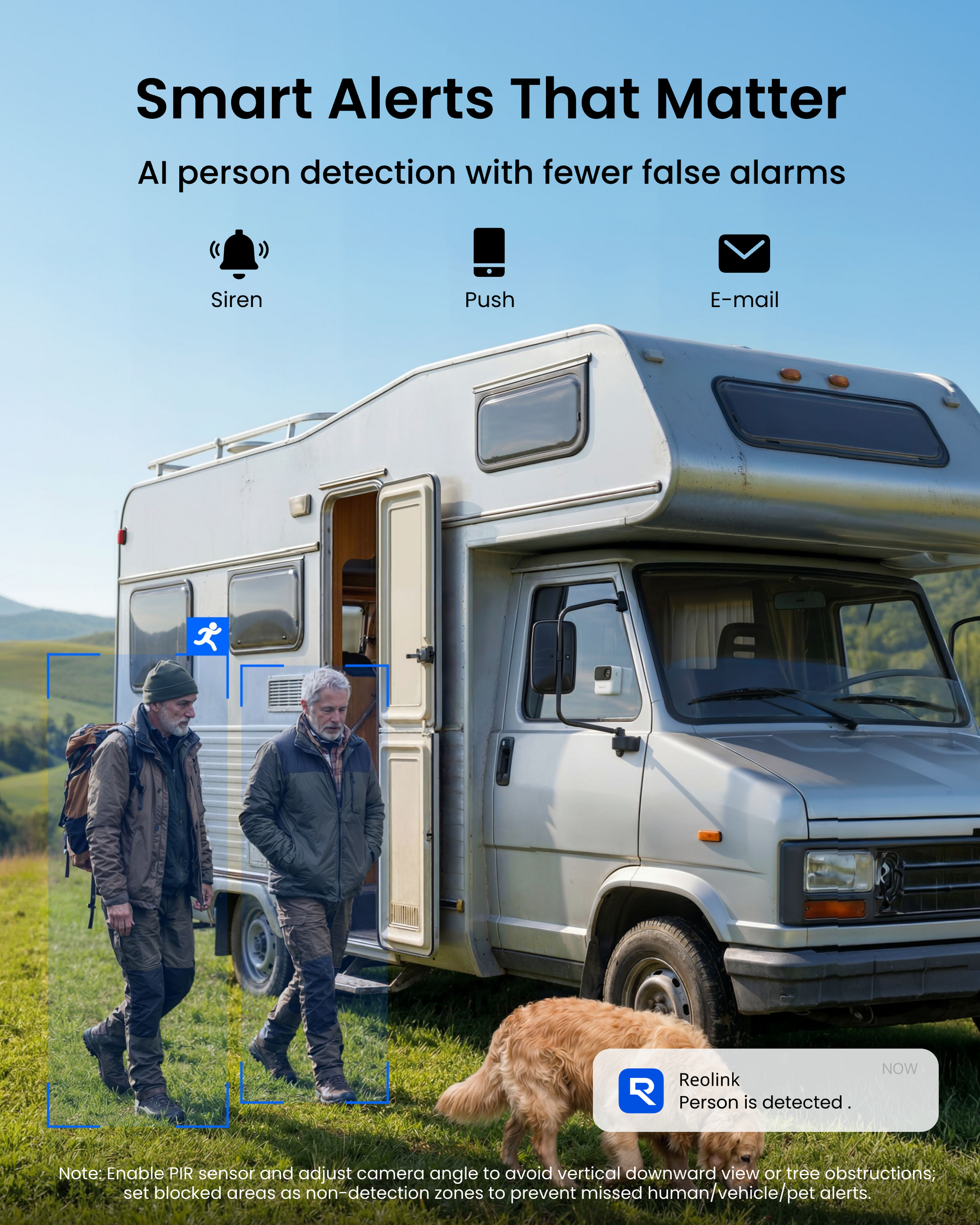 Reolink Argus MagiCam : 2MP Wireless Power-Efficient Camera for Indoor and Outdoor Use