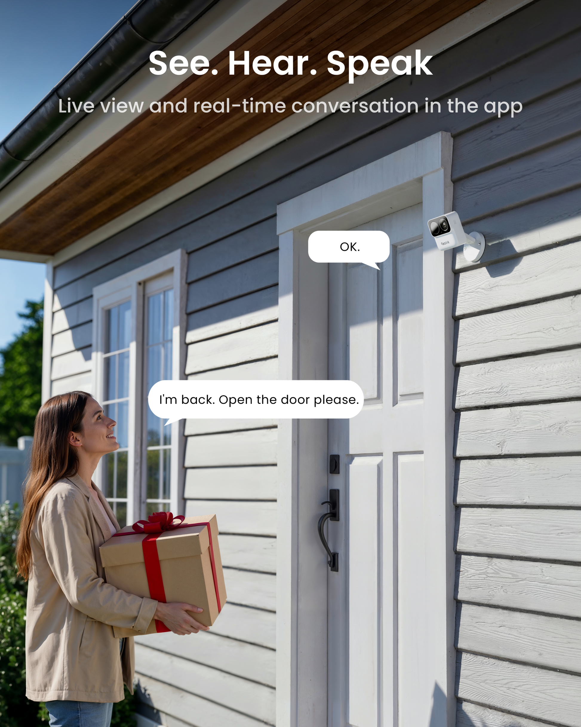 Reolink Argus MagiCam : 2MP Wireless Power-Efficient Camera for Indoor and Outdoor Use