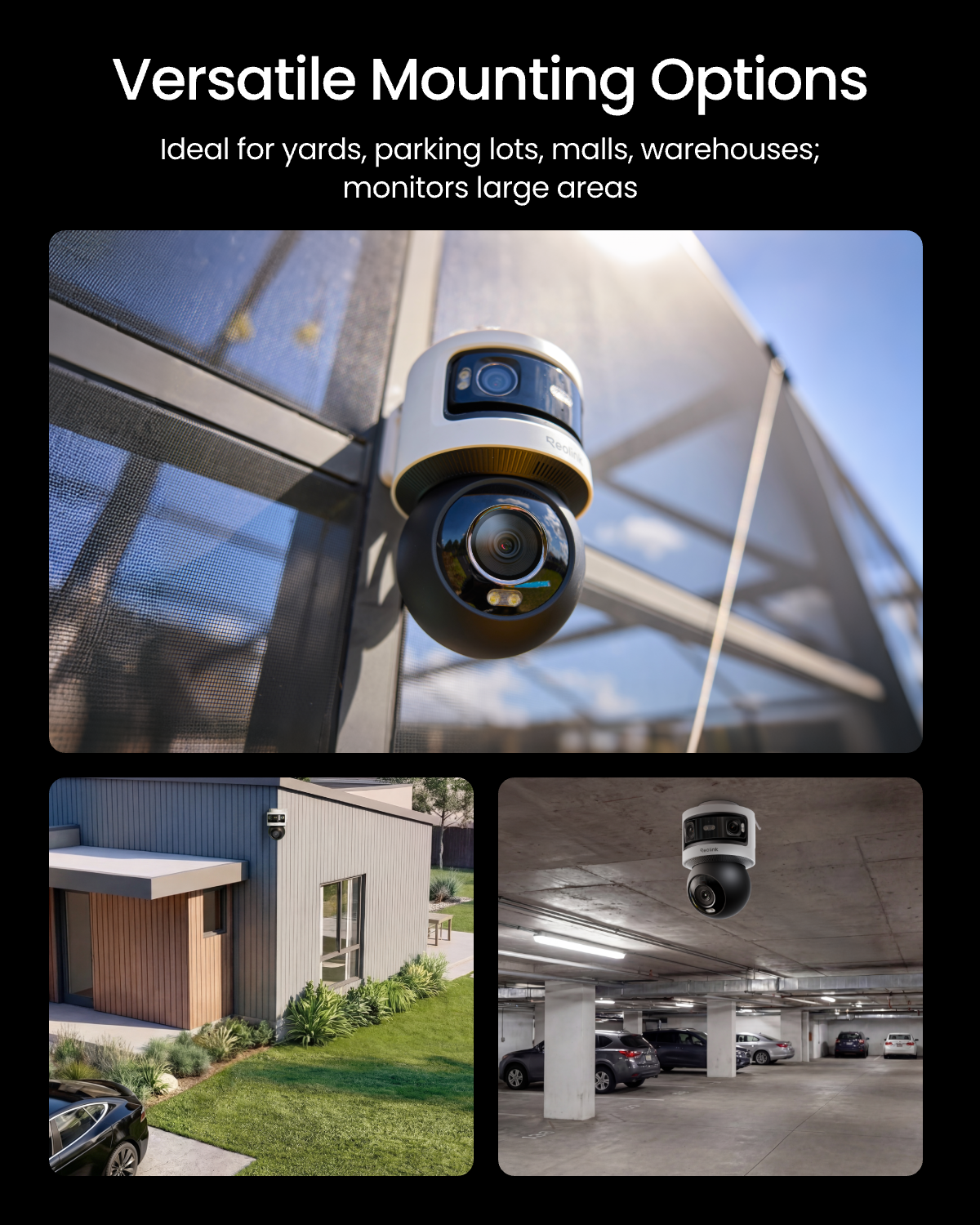 REOLINK OMVI 3i PoE 360° Security Camera with Triple Lens
