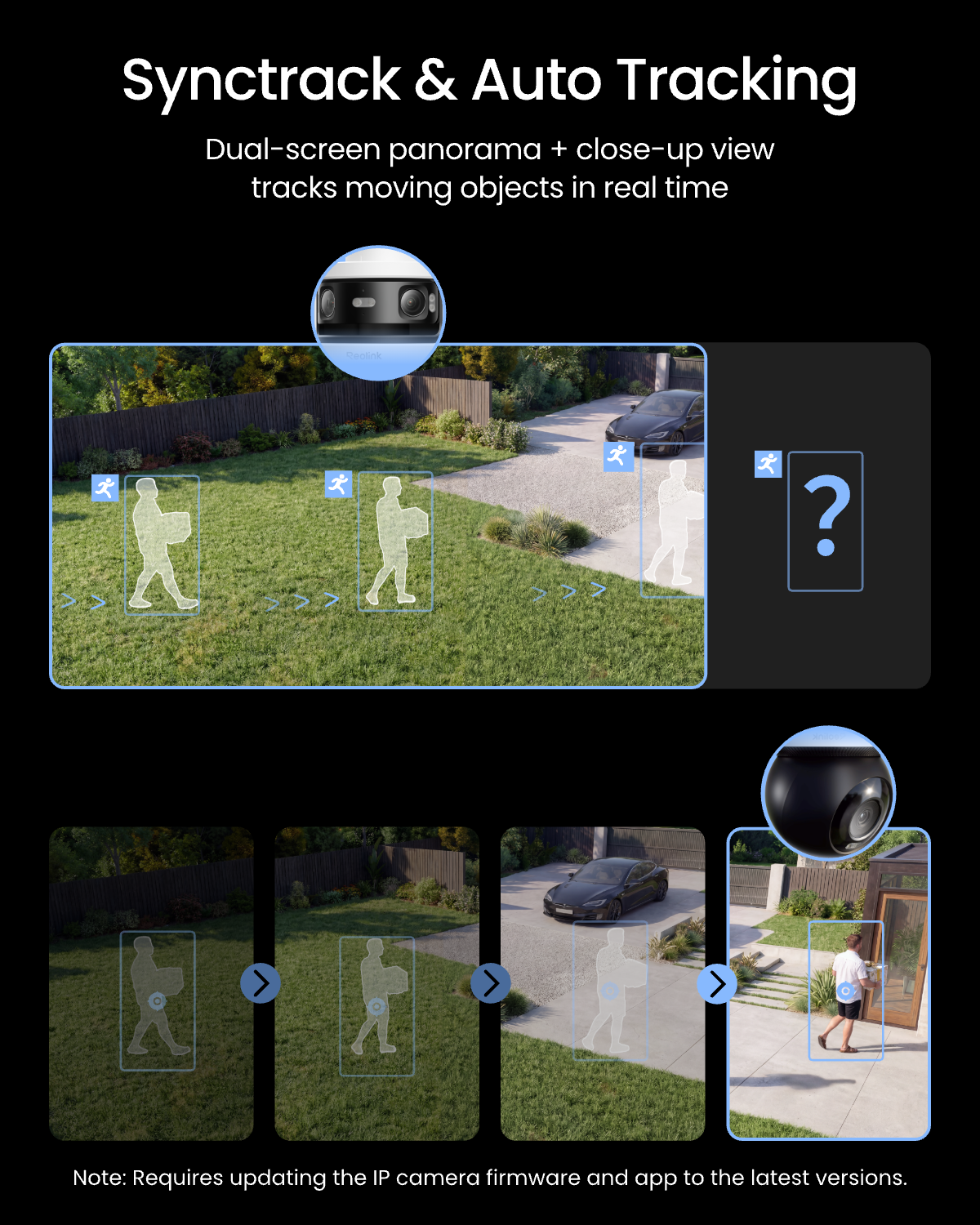 REOLINK OMVI 3i PoE 360° Security Camera with Triple Lens