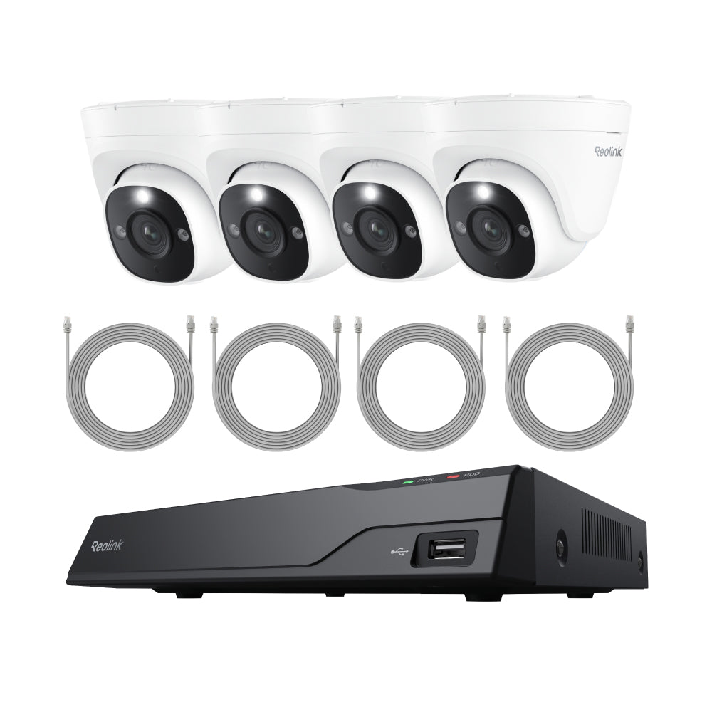 Reolink NVS8-8MD4 : Intelligent 8MP 4K UHD Security Camera Kit for Complete Surveillance