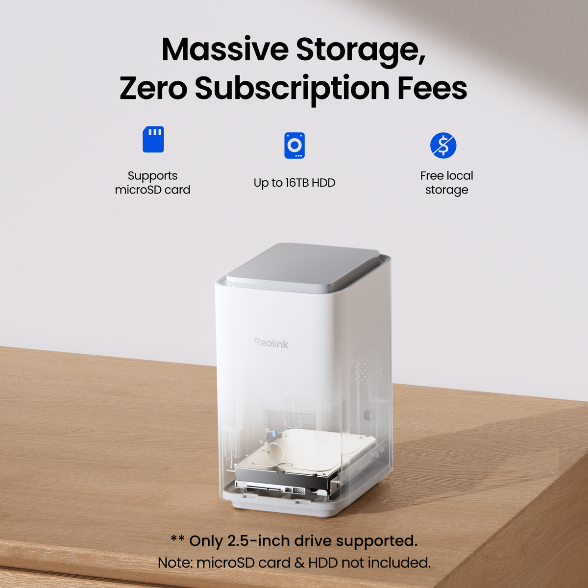 Reolink Home Hub 2: Wireless Security Center with AI Video Search